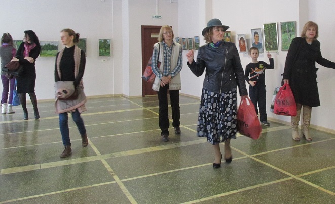 Перед выставкой