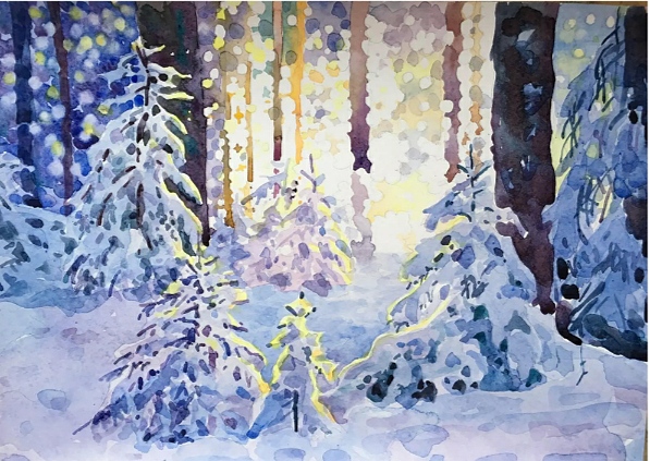 Помнишь зиму нашу снежную?