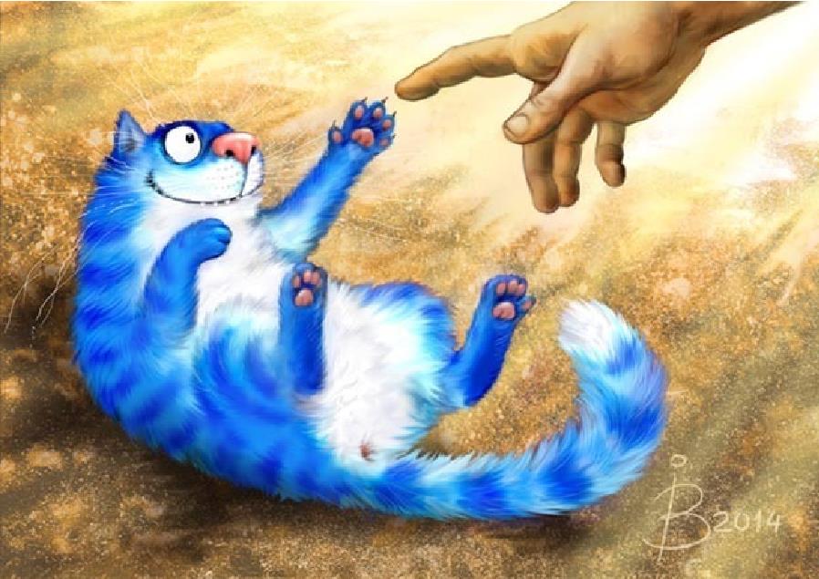 Синий Кот - 1-ый Эпизод (Владимир Блэк) / Стихи.ру