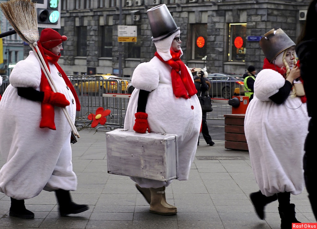 Снеговики. конкурс