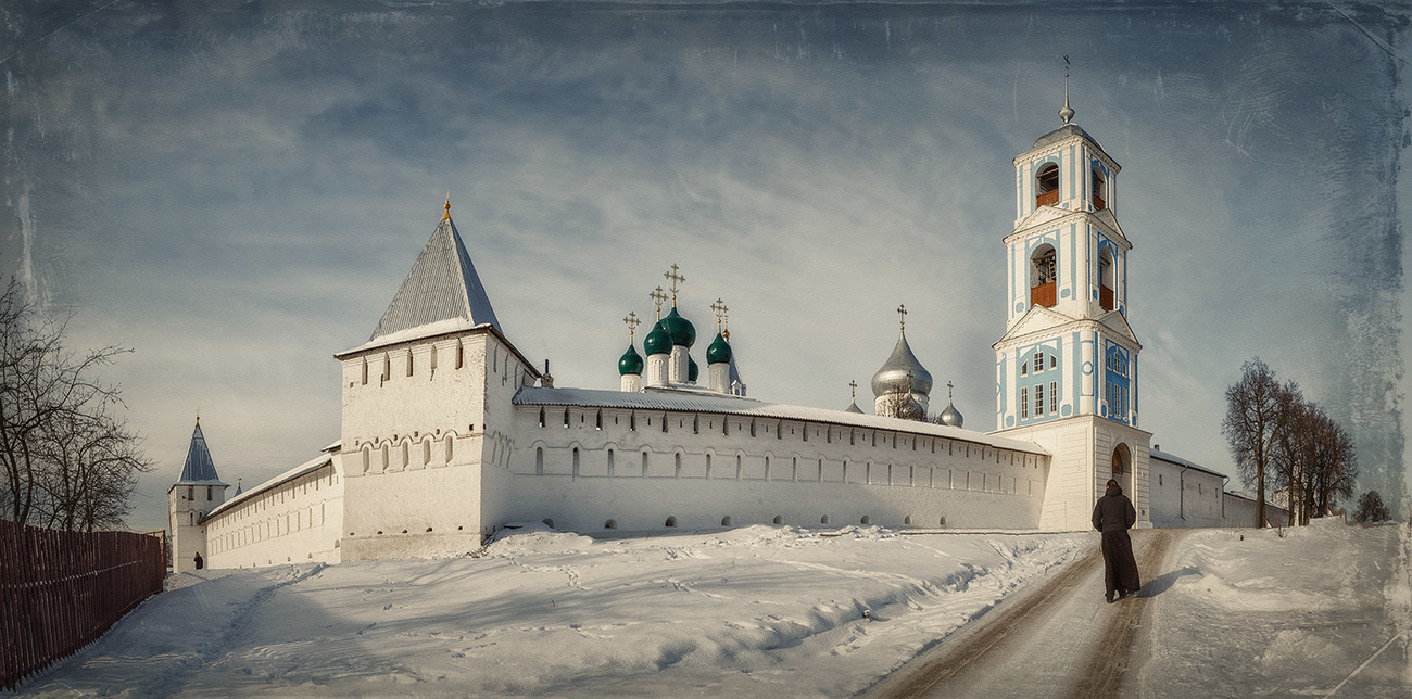 Никитский мужской монастырь Переславль Залесский зима