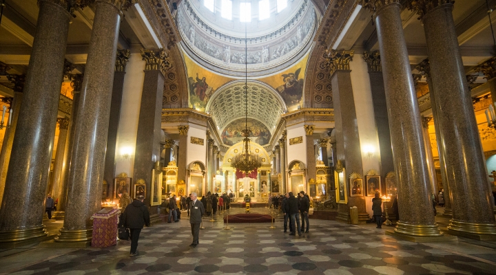 Казанский Собор В Санкт Петербурге Внутри Фото