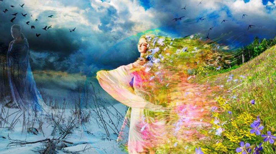 Из гравюры в акварель