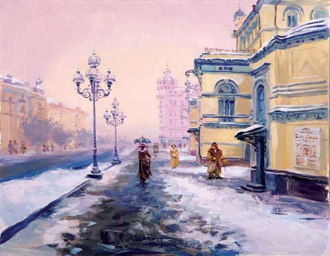 Город принял январь без поправок на лето