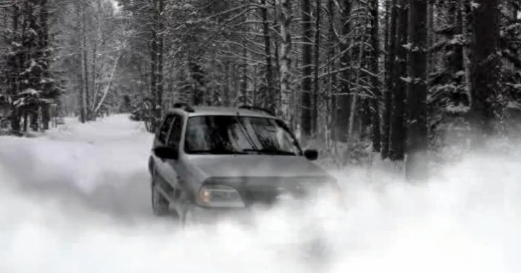 7. 55. Снежная дорога...