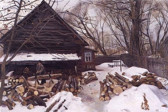 Утро в деревне