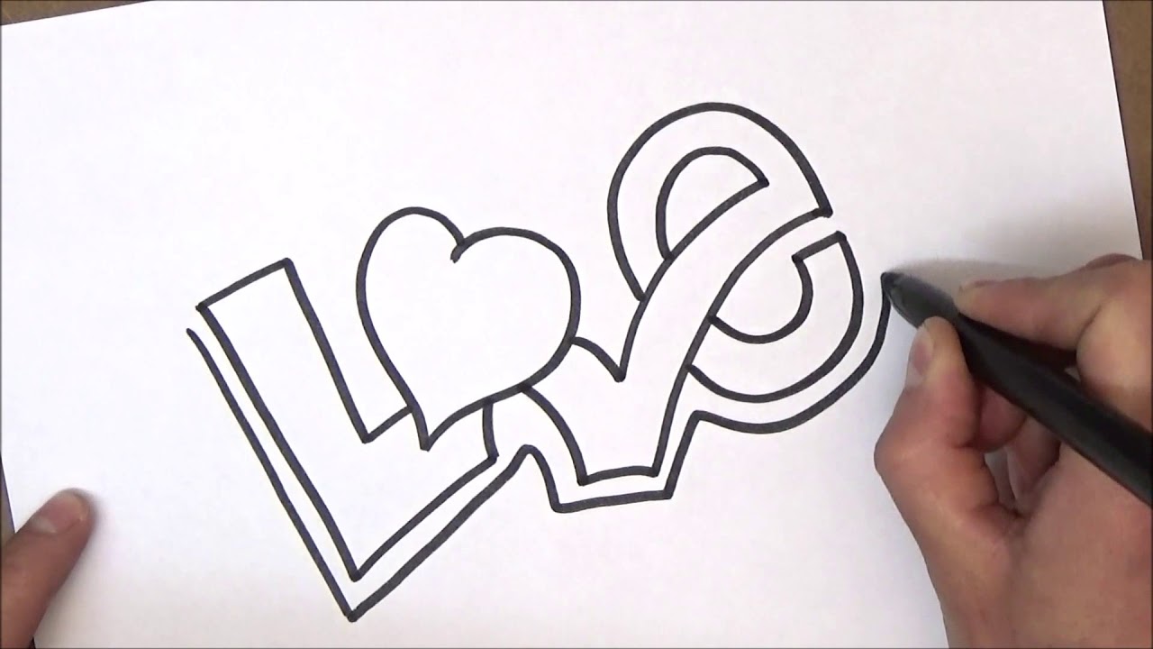 Легко. Простые рисунки для срисовки. Маленькие рисунки для срисовки. Красивые граффити карандашом. Лёгкие рисунки карандашом про любовь.