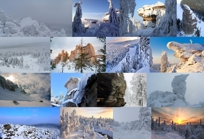 Зима на Северном Урале...