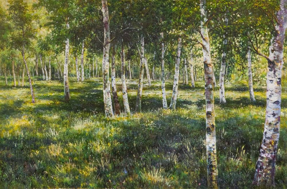 Левитан березовая роща история создания картины