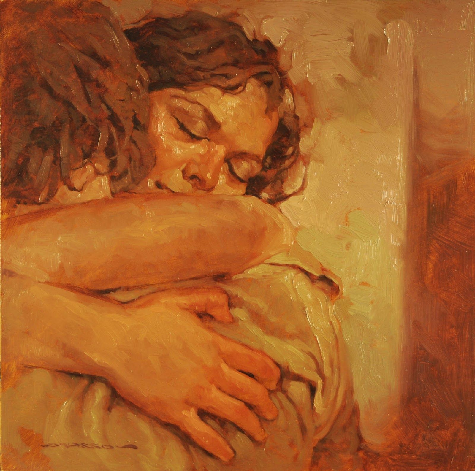 Песня обними меня поцелуй в последний раз. Картины художника Джозефа Лорассо.