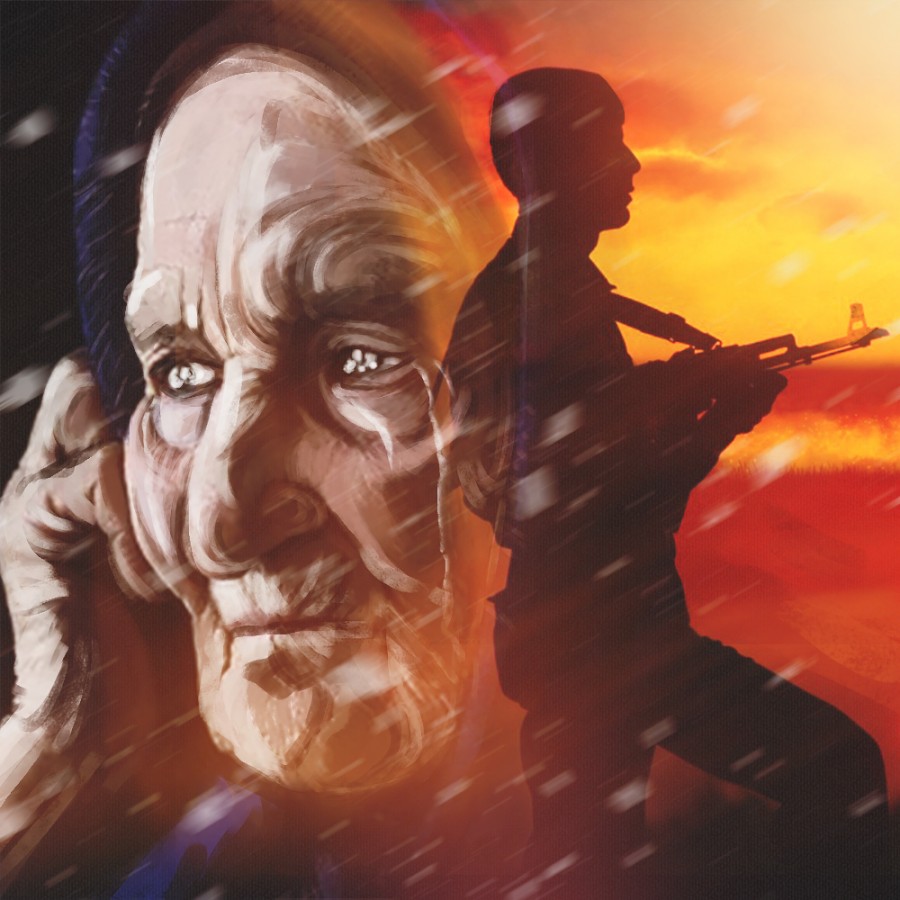 Мать проводила сына на войну (Наталья Шпиякина) / Стихи.ру