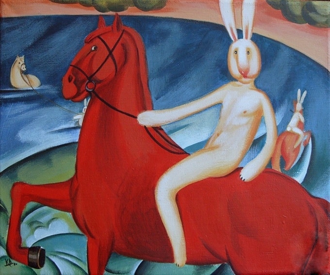 давай малевича раскрасим