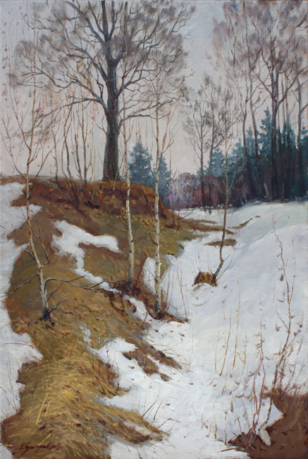 Начинает март разбег...