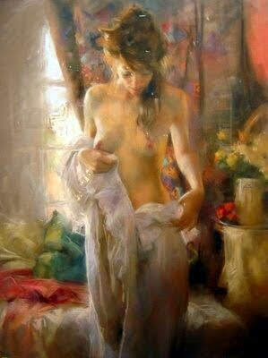 Смыт трудный день и макияж...