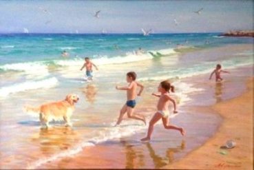 Дети у моря