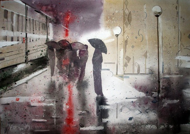 Сгорая падает звезда...