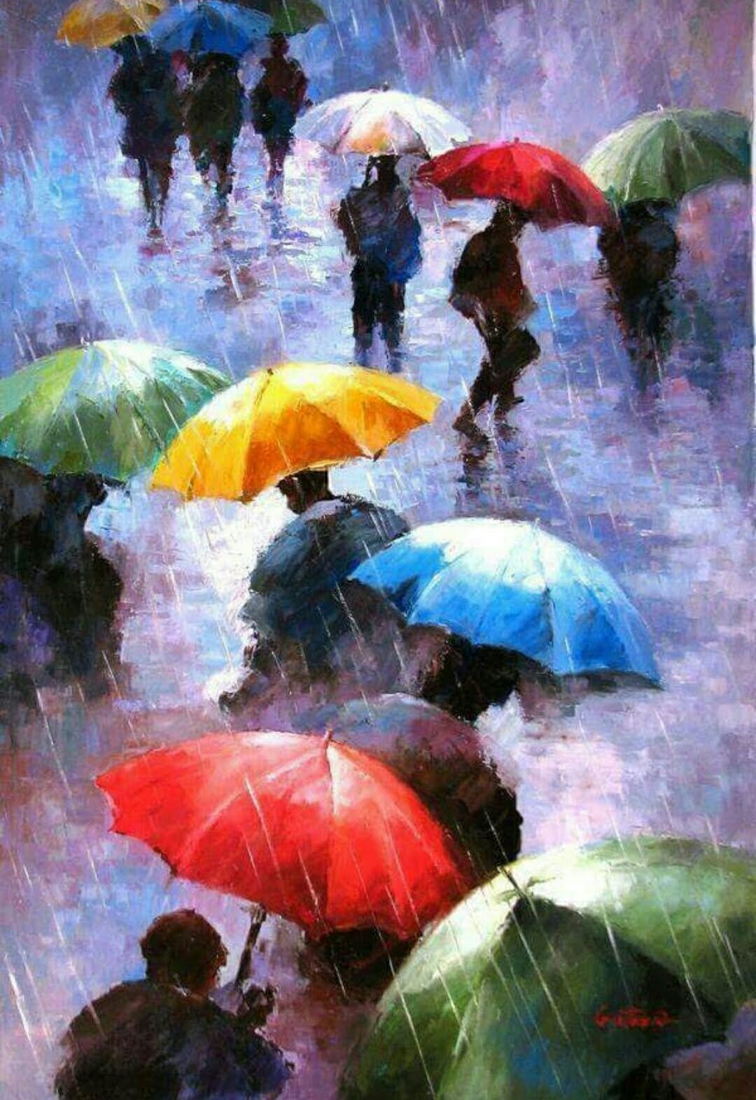 Художник, что рисует дождь...