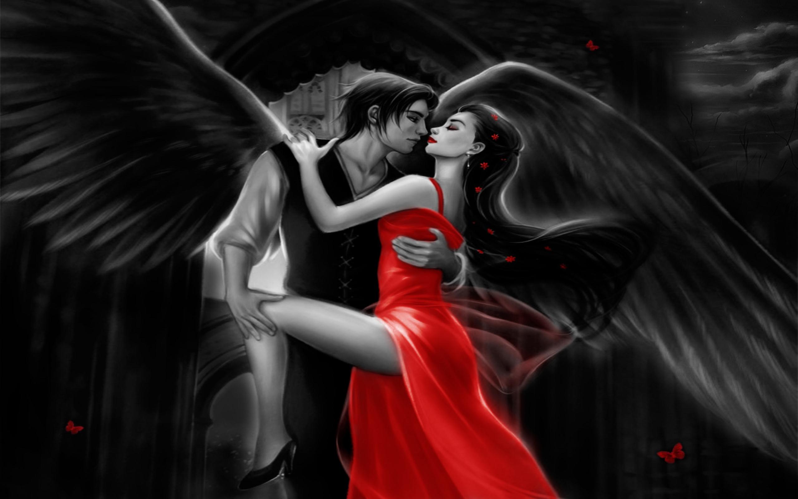 Ангел пляшет с демоном. Демоны любви. Ангел и демон. Ангел и демон любовь. Дьявол и ангел.
