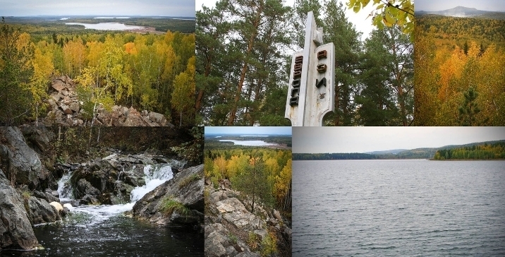 Между лучистыми пиритами Дегтярска, медью...