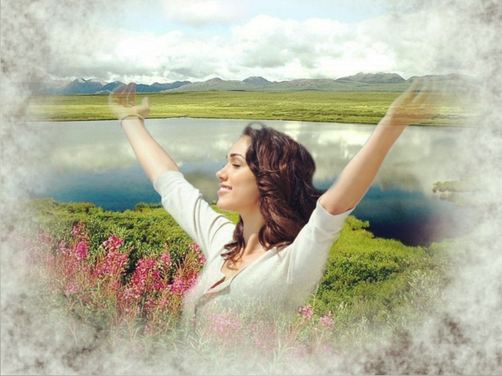 Пусть и слёзы текут, ну, а я улыбаюсь!