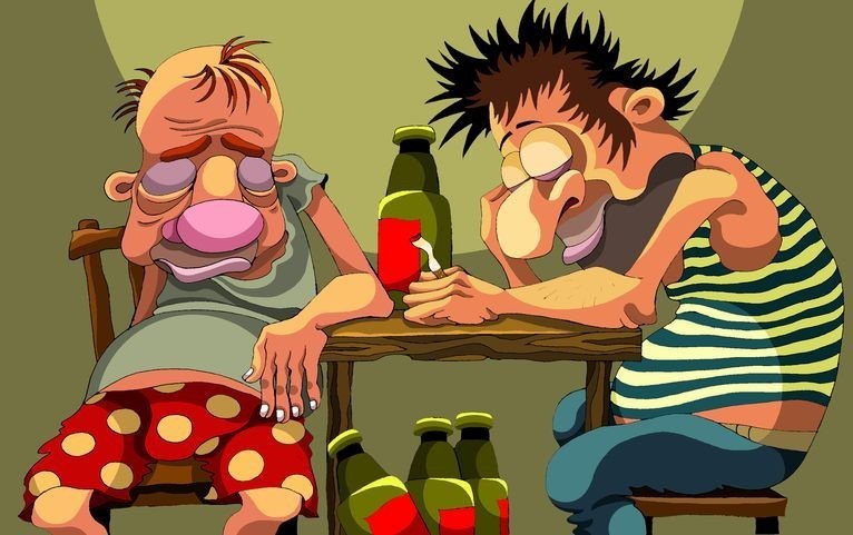 Выпивохи у Антохи