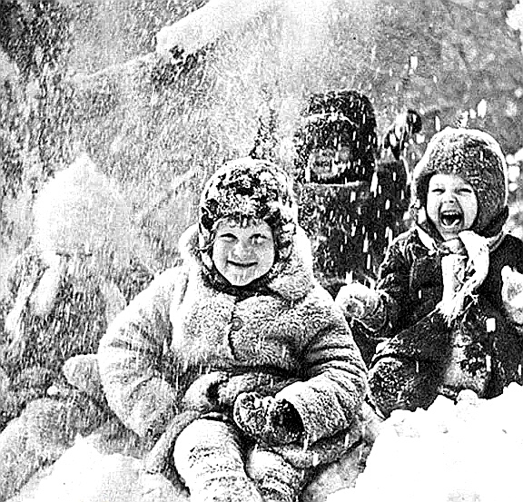 Снежное детство