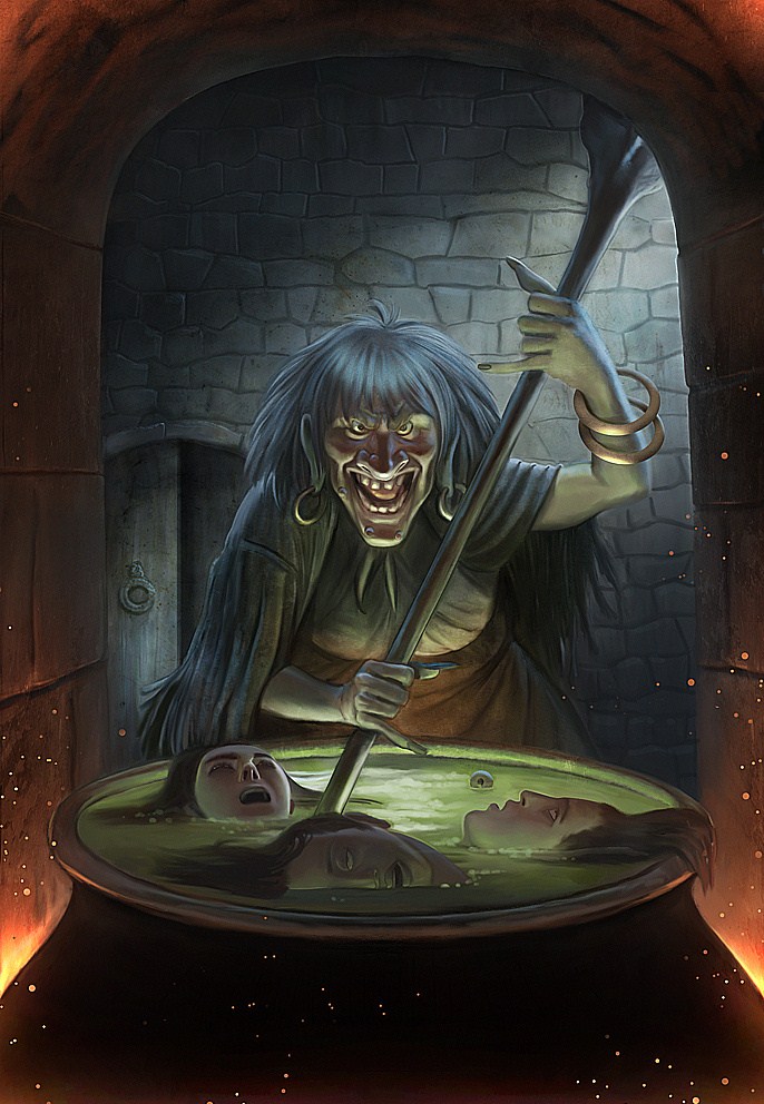 баба яга колдовство