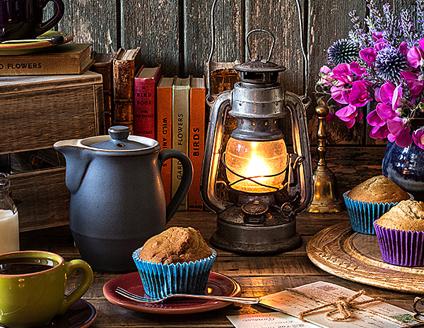 На даче в деревне...