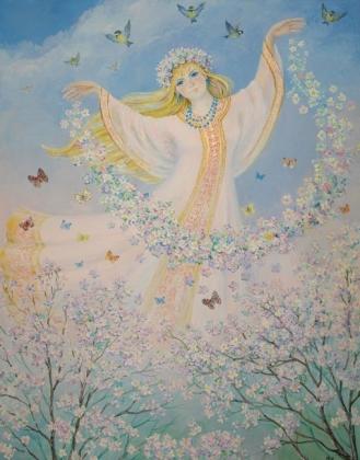 Весна звала, весна старалась...