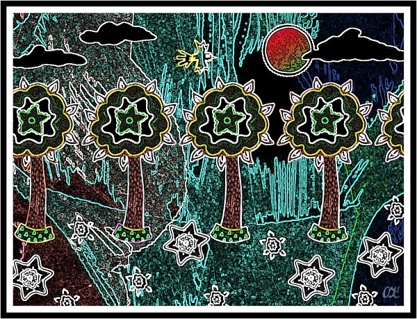 Графика Остров