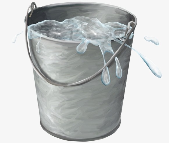 Ведёрко с водой...