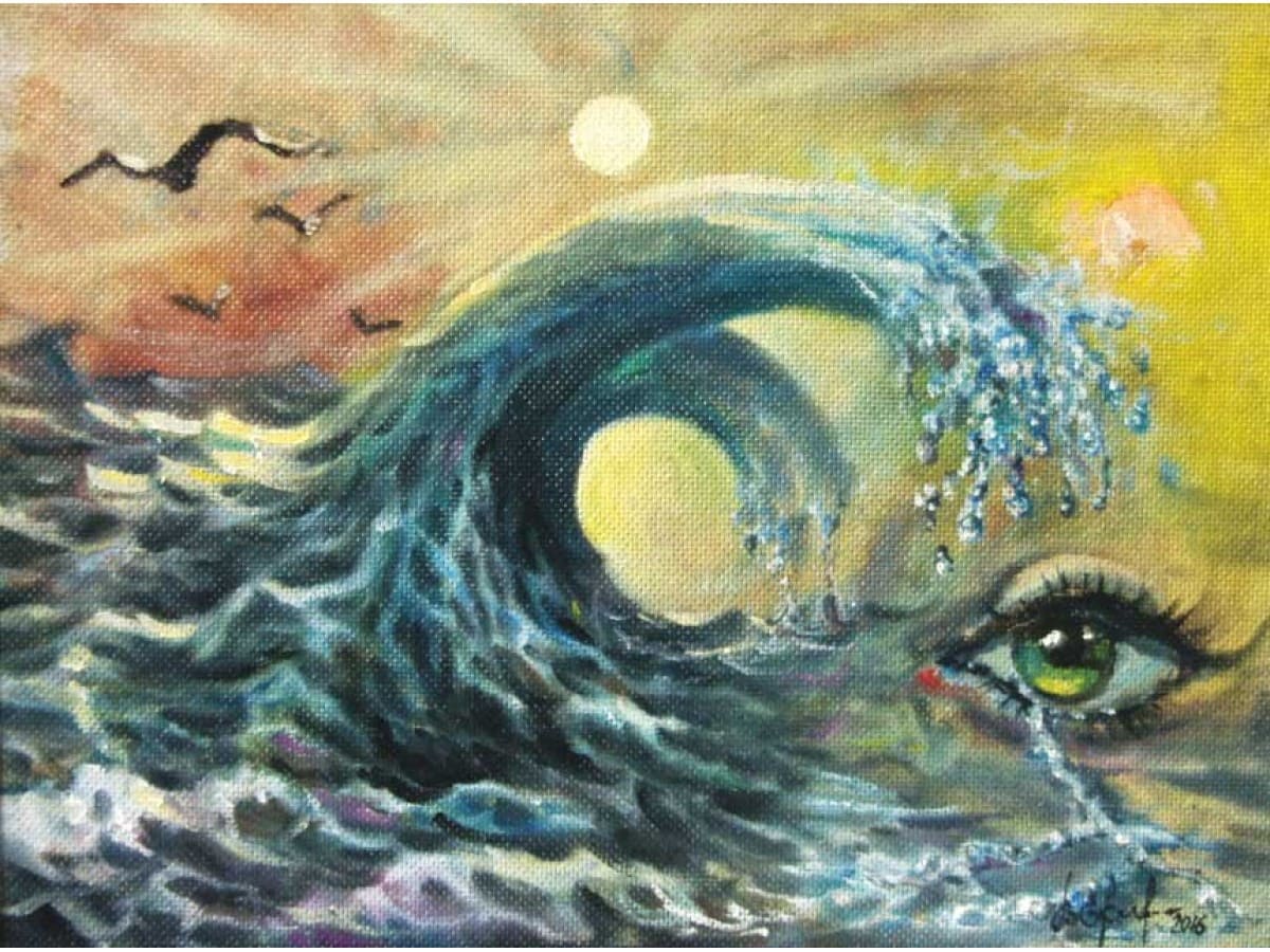 слезы моря