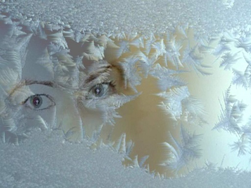 В белом снеге рисую узоры