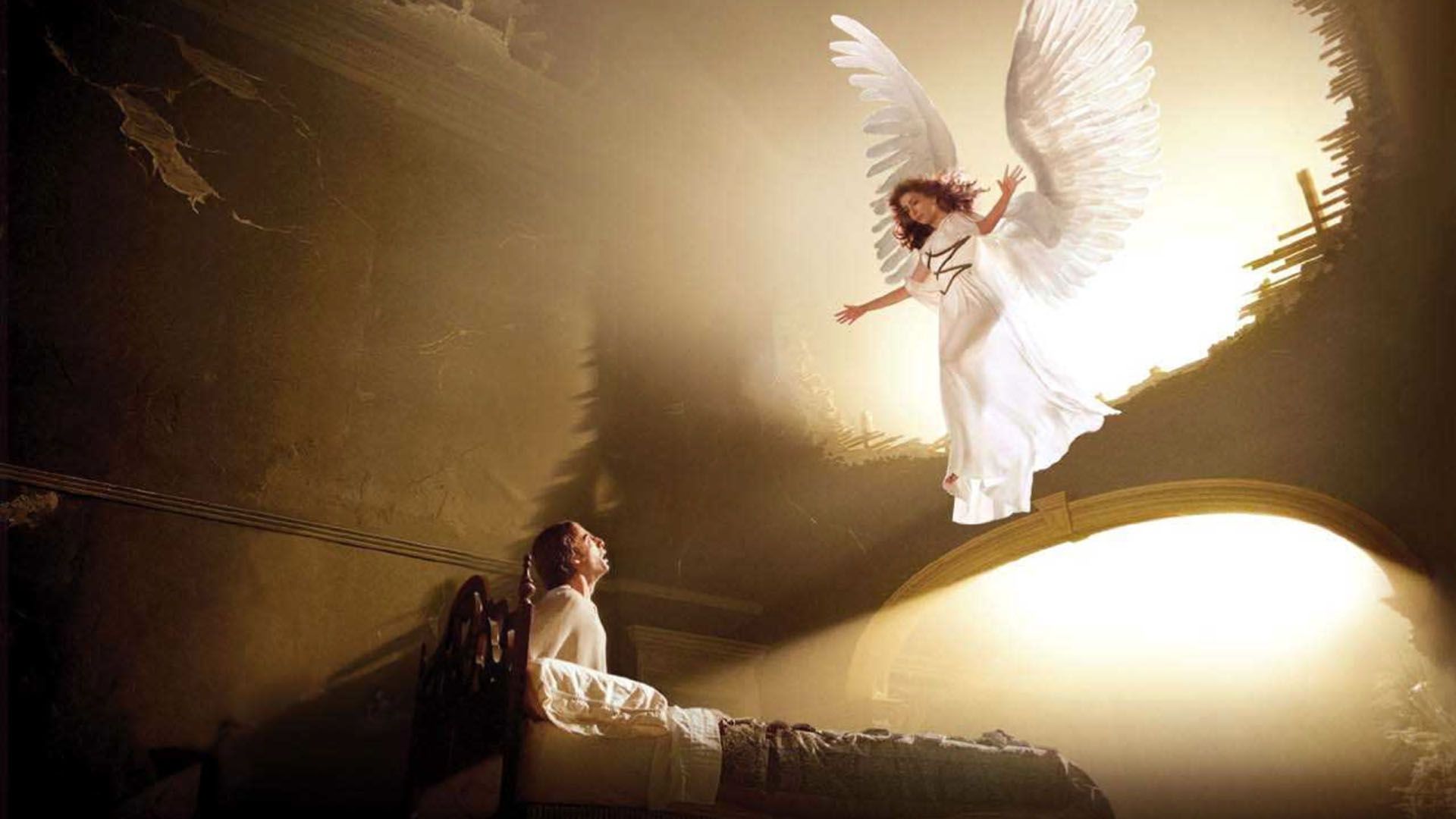 Одна комната солнечный свет ангел дата выхода. Ангелы в Америке (Angels in America) 2003. Ангел спускается с небес.