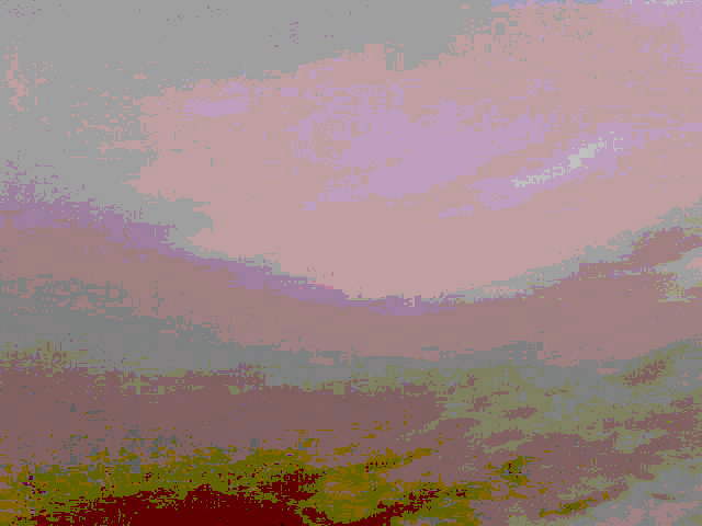 Расплескалось олово озёр