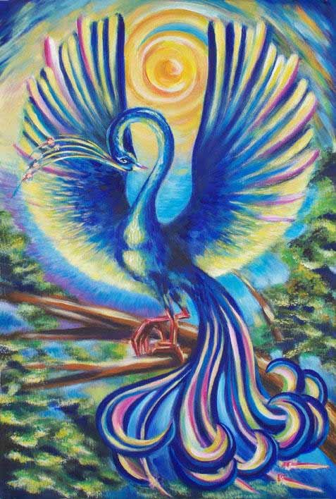 Птица любви...