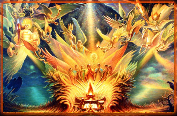 Явь, правь и навь три стороны бытия...