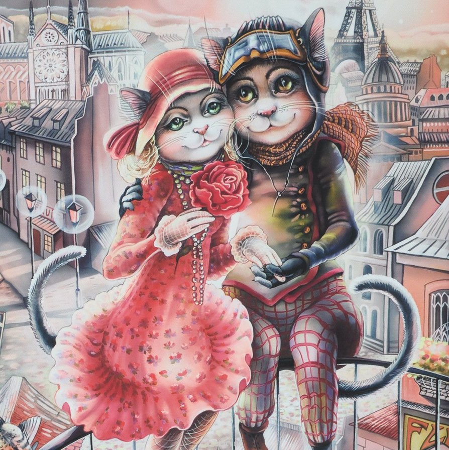 Кот, весна и незнакомка