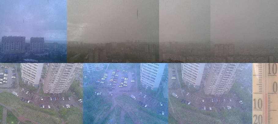 Кутает снежный май остывшую зелень газонов...