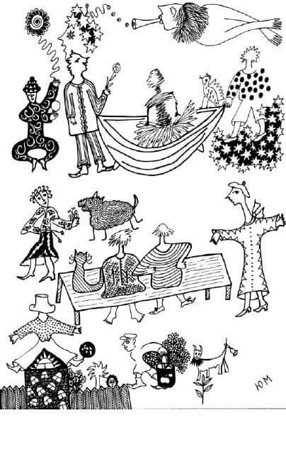 Ах! Какая деревенька! Я надену сарафан...