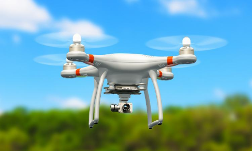 Вот и дроны полетели