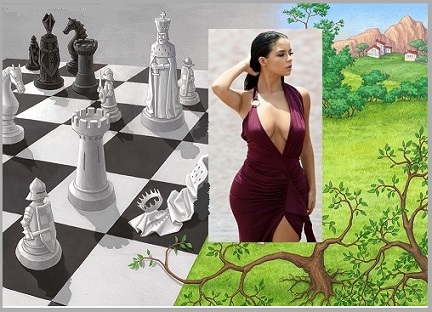 Не в силах взгляда оторвать от декольте!