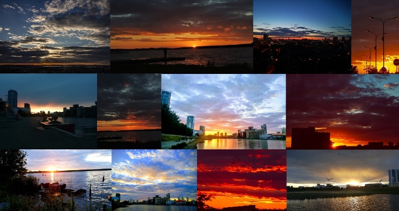 Классический калейдоскоп родного горного июня...