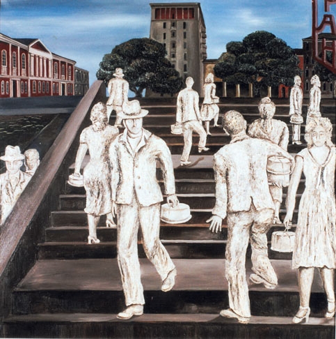 Картина Нестеровой Лестница...