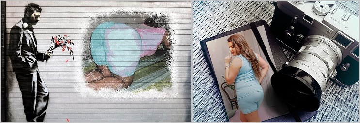 На память фоткал в неглиже