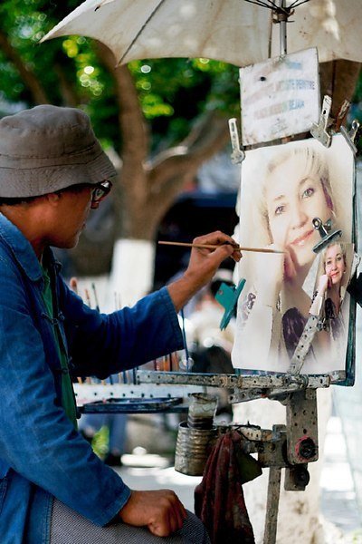 Пишу портрет. Посвящение С. Т. 1208