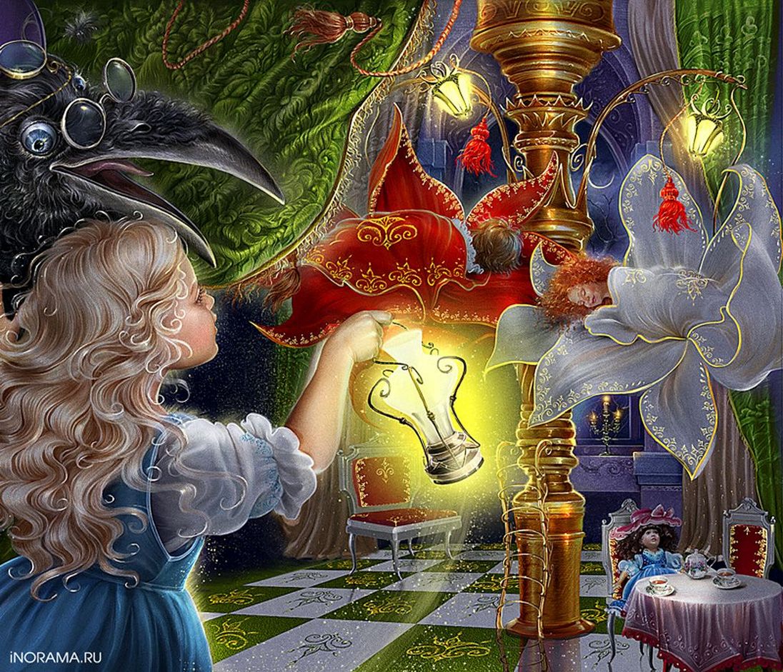 Международный день магии. Добрые иллюстрации Инны Кузубовой.