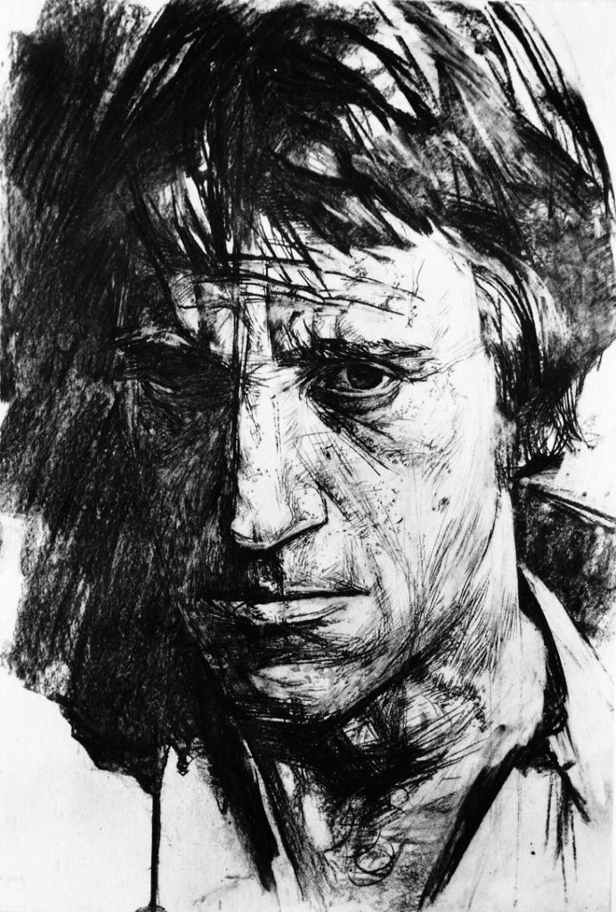 Рисунки высоцкого карандашом