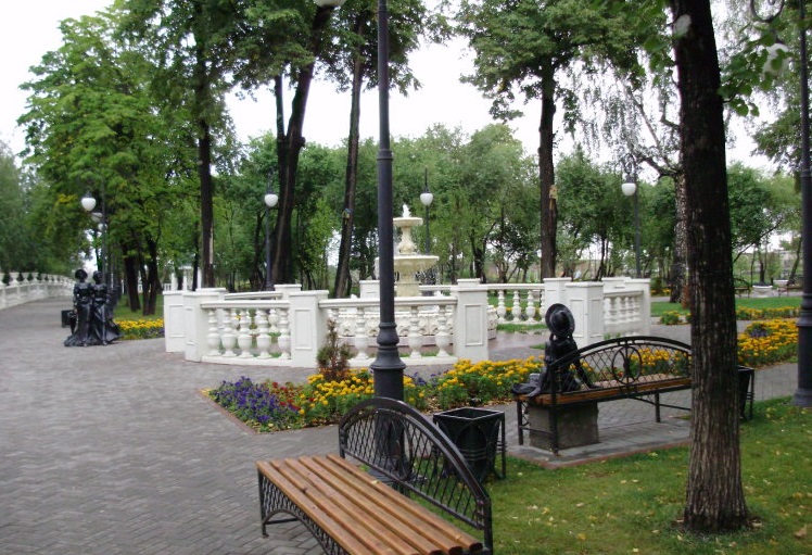 Фото: Ротонда, достопримечательность, Тюмень, Загородный сад - Яндекс Карты