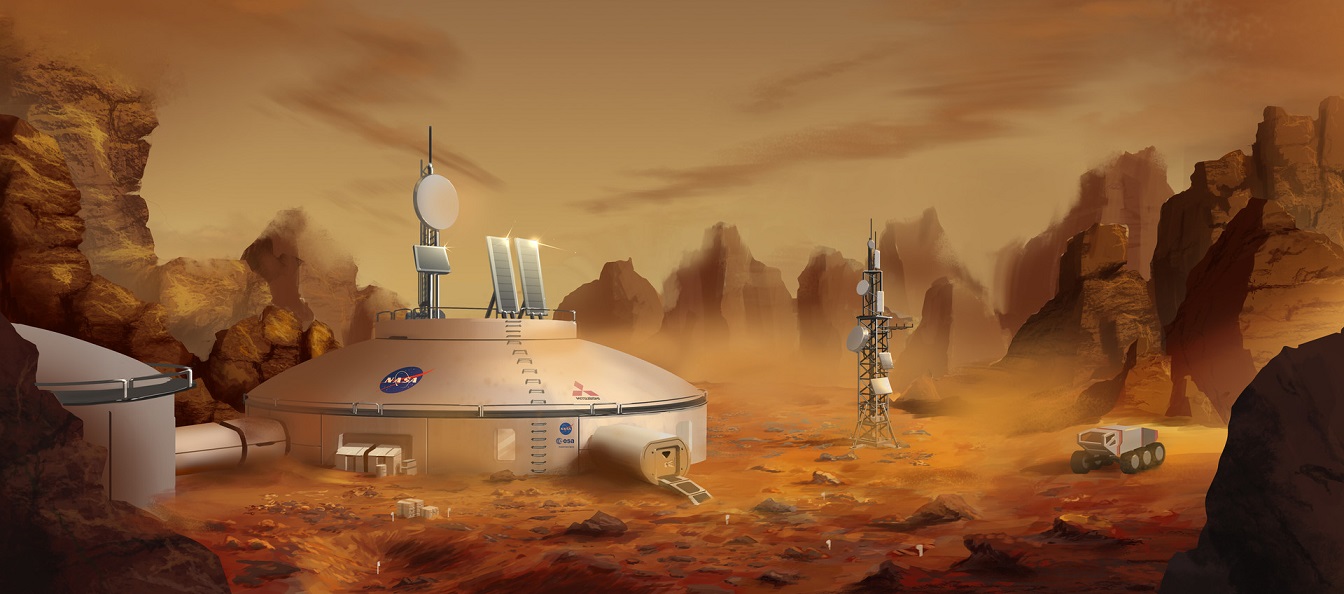 Игра жизнь планет. Марс Планета колонизация. Марс Планета колонизация арт. Колонизация Марса Терраформирование. Марс колонизация концепт.